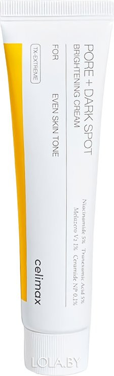 Крем Celimax для выравнивания тона и рельефа кожи Pore+Dark Spot Brightening Cream 35 мл Крем Celimax для выравнивания тона и рельефа кожи Pore+Dark Spot Brightening Cream 35 мл