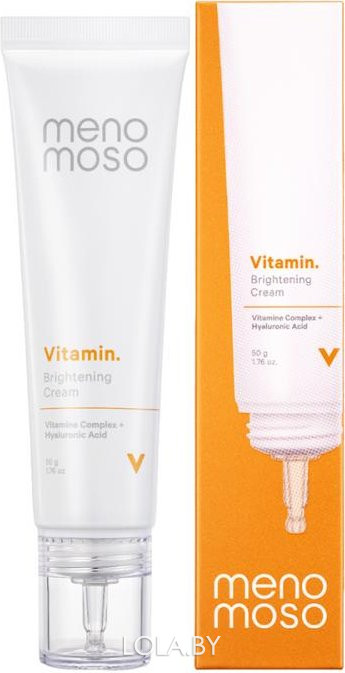 Крем для лица MENOMOSO с витамином C и ниацинамидом Vitamin Brightening Cream 50 г Крем для лица MENOMOSO с витамином C и ниацинамидом Vitamin Brightening Cream 50 г