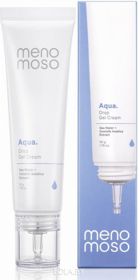 Крем-гель для лица MENOMOSO с морской водой и центеллой Aqua Drop Gel Cream 50 г Крем-гель для лица MENOMOSO с морской водой и центеллой Aqua Drop Gel Cream 50 г