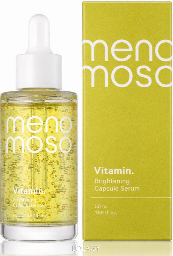 Капсульная сыворотка для лица MENOMOSO с антиоксидантами Vitamin Brightening Capsule Serum 50 мл Капсульная сыворотка для лица MENOMOSO с антиоксидантами Vitamin Brightening Capsule Serum 50 мл