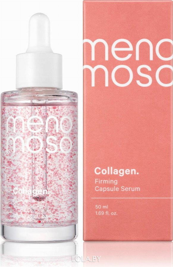 Капсульная сыворотка для лица MENOMOSO с пептидами и коллагеном Collagen Firming Capsule Serum 50 мл Капсульная сыворотка для лица MENOMOSO с пептидами и коллагеном Collagen Firming Capsule Serum 50 мл