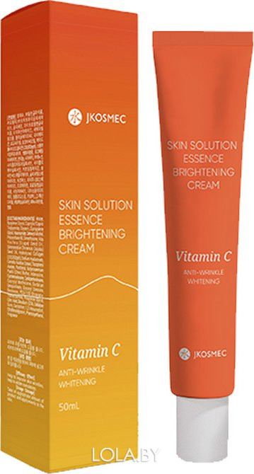 Крем для лица JKOSMEC с Витамином С против пигментации SKIN SOLUTION BRIGHTENING FACE CREAM 50мл Крем для лица JKOSMEC с Витамином С против пигментации SKIN SOLUTION BRIGHTENING FACE CREAM 50мл