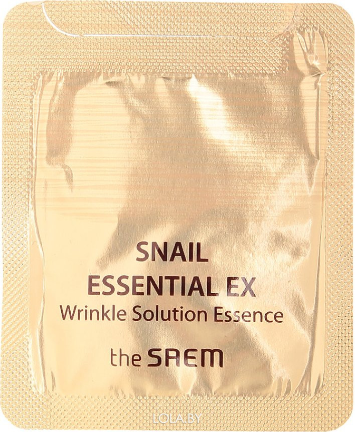 ПРОБНИК эссенция антивозрастная The SAEM Sample Snail Essential EX Wrinkle Solution Essence 1мл ПРОБНИК эссенция антивозрастная The SAEM Sample Snail Essential EX Wrinkle Solution Essence 1мл