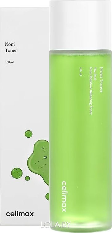 Тонер CELIMAX восстанавливающий на основе нони The Real Noni Moisture Balancing Toner 150 ml Тонер CELIMAX восстанавливающий на основе нони The Real Noni Moisture Balancing Toner 150 ml