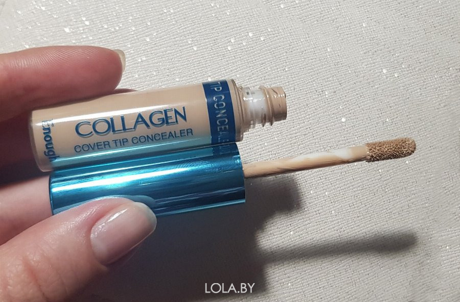 Консилер Enough Collagen Cover Tip Concealer тон 01 5 гр купить. Отзывы ...
