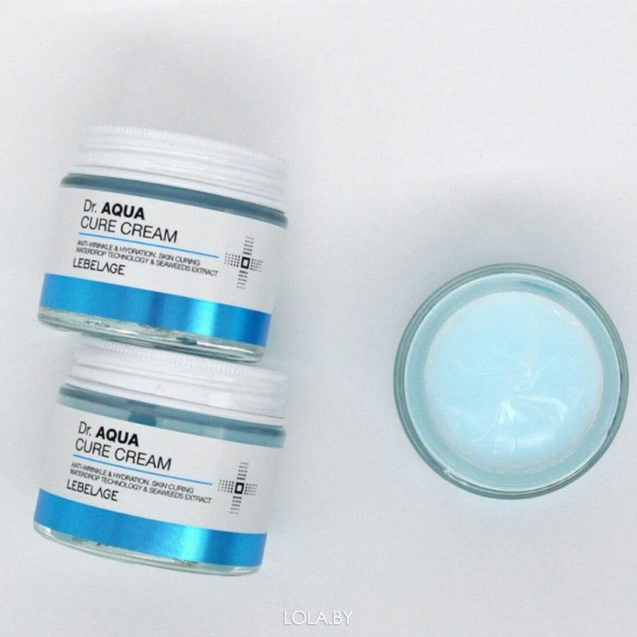 Крем для лица Lebelage увлажняющий с морскими водорослями Dr. AQUA CURE ...