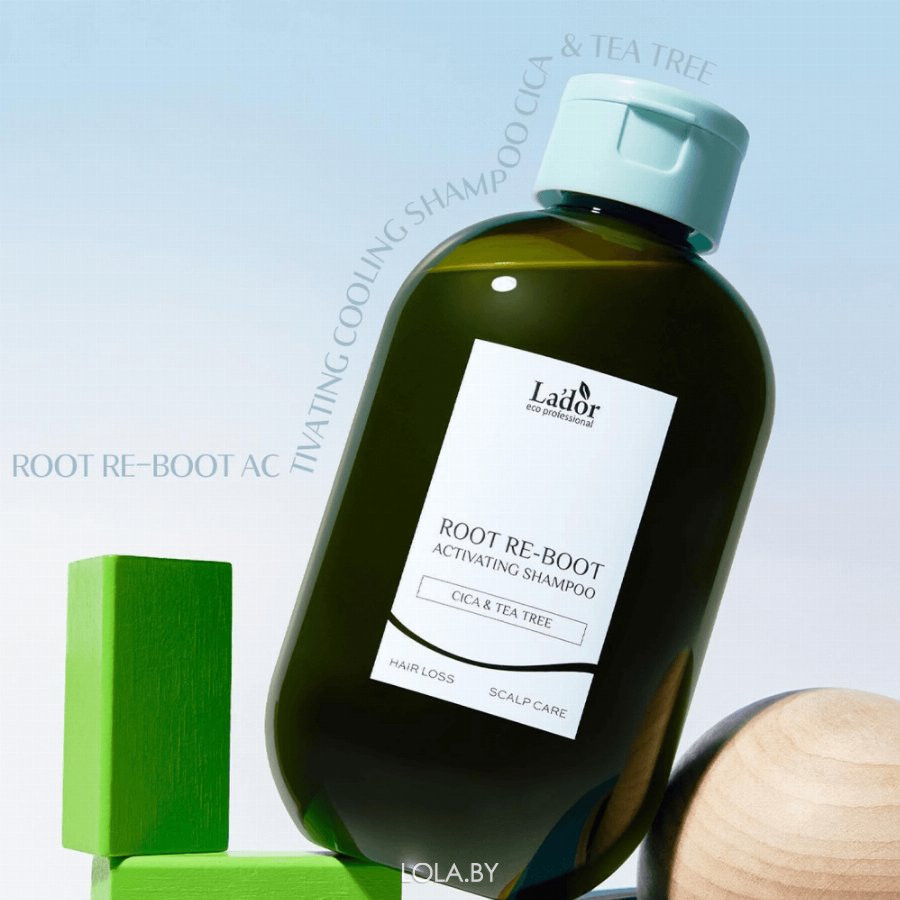 Шампунь для жирной кожи головы Lador ROOT RE-BOOT ACTIVATING SHAMPOO ...