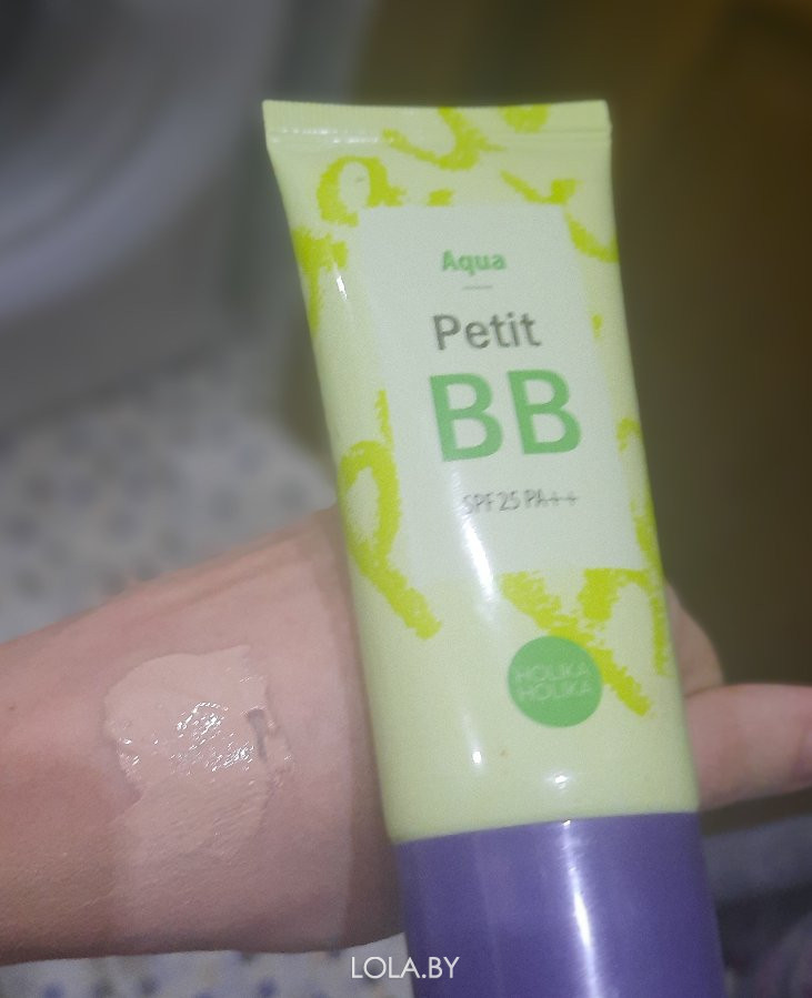 BB крем для лица Petit BB Aqua SPF25 PA++ Holika Holika 30 мл купить ...