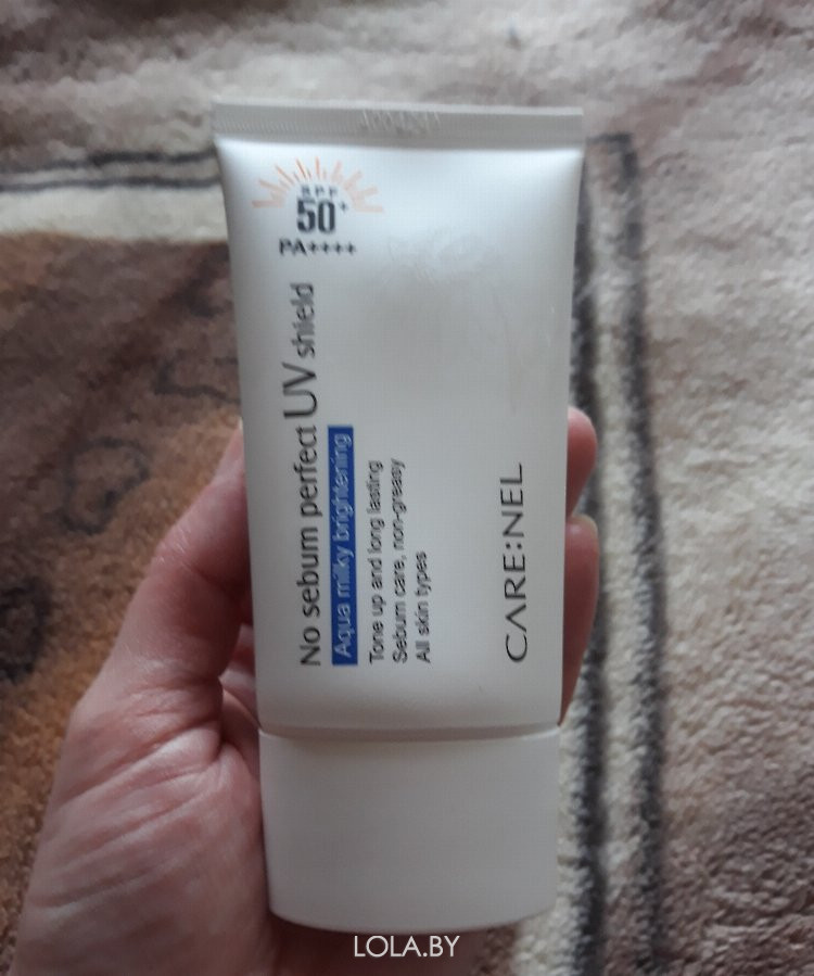 Крем для лица солнцезащитный матирующий Care:Nel No sebum perfect UV ...